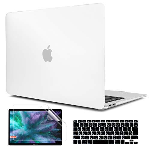TwoL MacBook Air 13 ケース 2010-2017 軽量マットつや消しクリアハードケ...