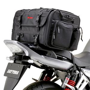 デイトナ ヘンリービギンズ バイク用 キャンプ シートバッグ BASIC LLサイズ 53-70L  大容量 キャンプツーリング DH-724 ブラック 97980