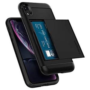 Spigen iPhone XR ケース 6.1インチ 対応 ICカード収納 2枚 耐衝撃 衝撃吸収...