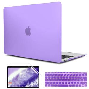 TwoL MacBook Pro Retina 13 インチ ハードケース 2016 2017発売 A1708 対応、New Mac Pro 13 Touch Barなし 半透明 薄型 軽量 半透?