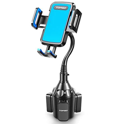 TOPGO スマホホルダー 車 ドリンクホルダー 車載ホルダー カップホルダー スマホスタンド 車 ...