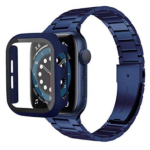 Miimall Apple Watch SE/6/5/4 バンド 保護ケース アップルウォッチ 6 ...