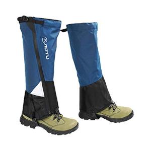 Icejoy 登山用ゲイター 防水 通気 ロングゲイター 高耐久性 レッグカバー 軽量 登山スパッツ 登山ゲイター ロン