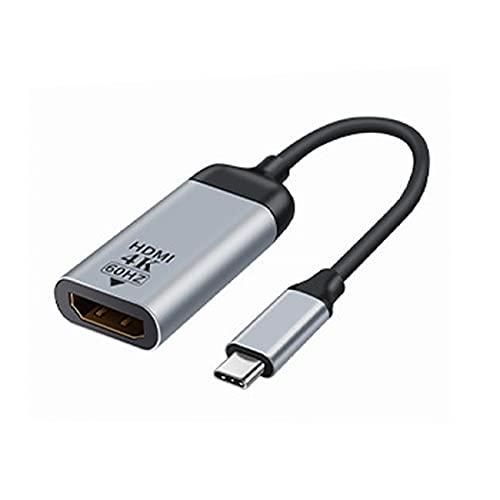 Cablecc USB-C Type C-HDMIケーブルHDTVアダプター4K60hz 1080p...