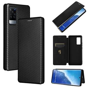 Pelanty VIVO X60 Pro ケース 手帳型 炭素繊維調 VIVO X60 Pro 携帯カバー vivo X60 pro 背面ケース 軽量 薄型 財布型 カード