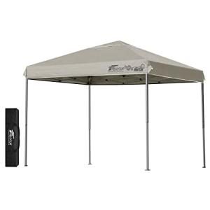 ABCCANOPY ワンタッチタープテント 屋根用ポール付き 横幕4枚