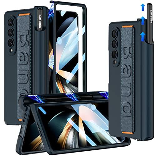 NINKI適応Galaxy Z Fold 4ケース  SC-55C|SCG16  格納式リストバンド...