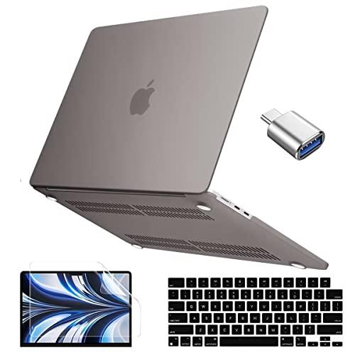 Conbovo MacBook Air 13.6インチ ケース 2022 英語  US 配列キーボー...