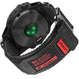 互換品 GARMIN ガーミンベルト 22MMナイロンスポーツバンド Garmin