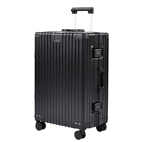 タビトラ スーツケース SSサイズ アルミフレーム 機内持込み TSAロック 二段階調節可能 ダブル...