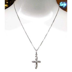 UNOAERRE（ウノアエレ） K18 イエローゴールド ハート クロス 碇