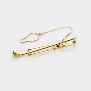 タイ留め ネクタイピン 18金 K18 地金 ゴールド メンズ ジュエリー