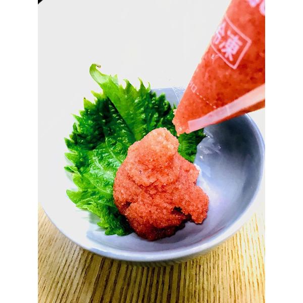 冷凍 業務用 バラコ 明太チューブ 500g しぼって使いやすく、明太パスタやご飯トーストにも！