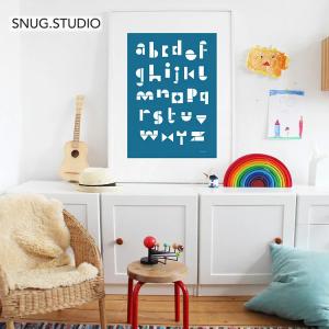 snug.studio ポスター  SNUG.ABC poster スナッグ アルファベット｜kakko