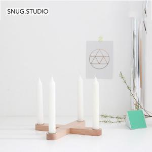 snug.studio キャンドルホルダー  SNUG.CROSS candleholder スナッグ｜kakko