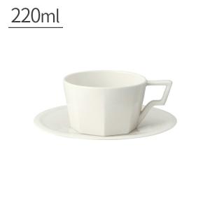 カップ ソーサー セット 220ml コーヒーカップ ティーカップ マグカップ コップ カップ マグ マグ ソーサー 食器 おしゃれ ホワイト 北欧 KINTO キントー OCT｜kakko