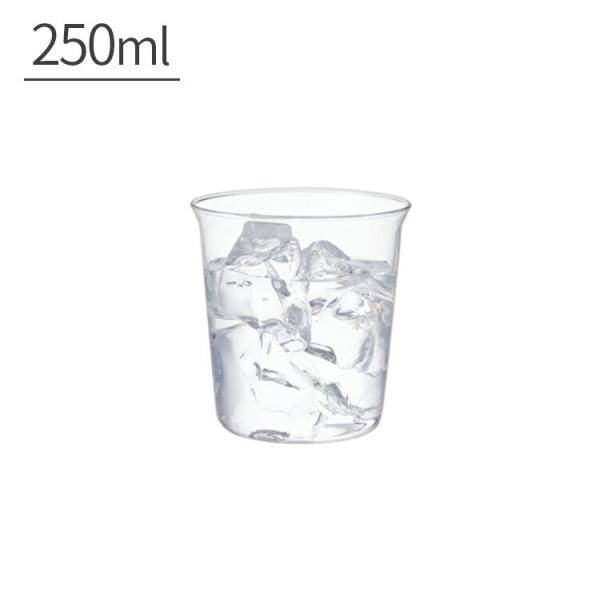 ウォーターグラス 250ml KINTO キントー CAST キャスト グラス コップ ガラス カッ...