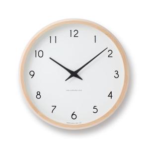 掛け時計 Lemnos design ［Campagne カンパーニュ］ PC10-24W 壁掛け時計 壁 時計 掛時計 クロック ウォールクロック｜kakko