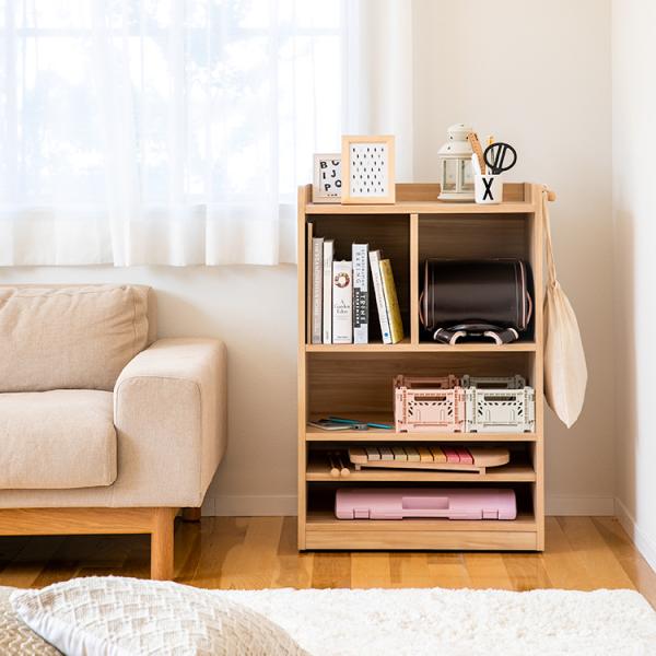 ランドセルラック ミニ 収納 キャスター付き フック付き 子供部屋 リビング おしゃれ 子供 キッズ...