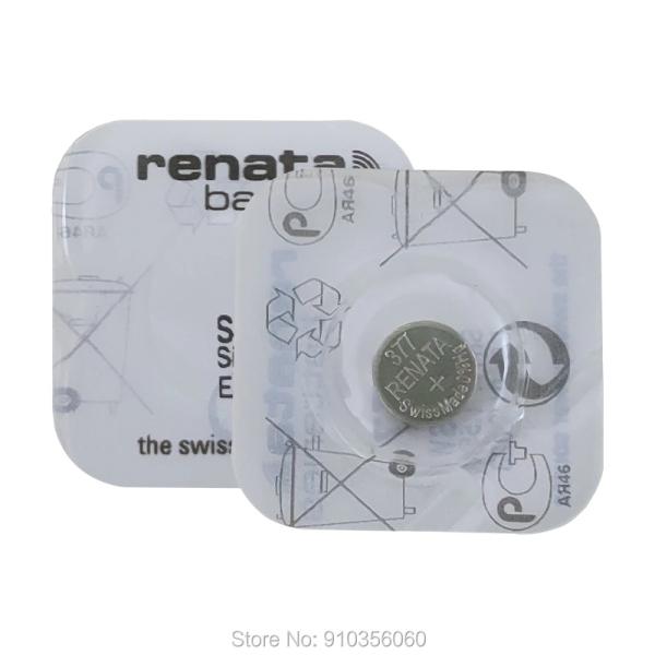 スイス製　レナータ　レナタ　377　renata RENATA バッテリー ボタン電池 SR626 ...