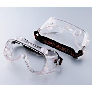 トーヨー TOYO　防じんメガネ　ベンチレーション（４ヶ所）付き　No.1280　くもり止め加工レンズ｜kakoman-net
