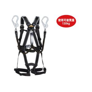 トーヨー TOYO　墜落制止用器具　フルハーネス型　ダブルランヤード　No.FGH-166HW｜kakoman-net
