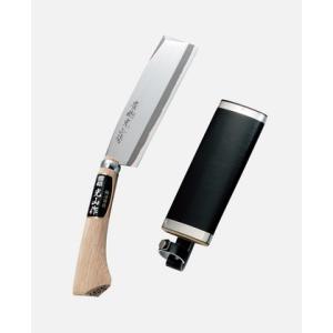 豊稔光山作 安来鋼青紙付 両刃腰鉈 　HT-3511 　刃長165mm