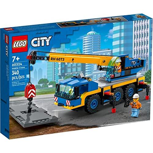 レゴ シティ クレーン車 60324 おもちゃ レゴシティ 7歳以上 工事現場 工事車両 車 ミニフ...