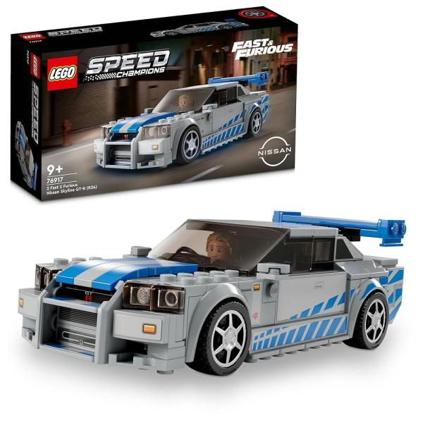 レゴ LEGO スピードチャンピオン ワイルド・スピード 日産スカイラインGT-R R34 おもちゃ...