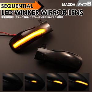スペーシア LED ウインカーミラー レンズ カスタム ギア MK53S