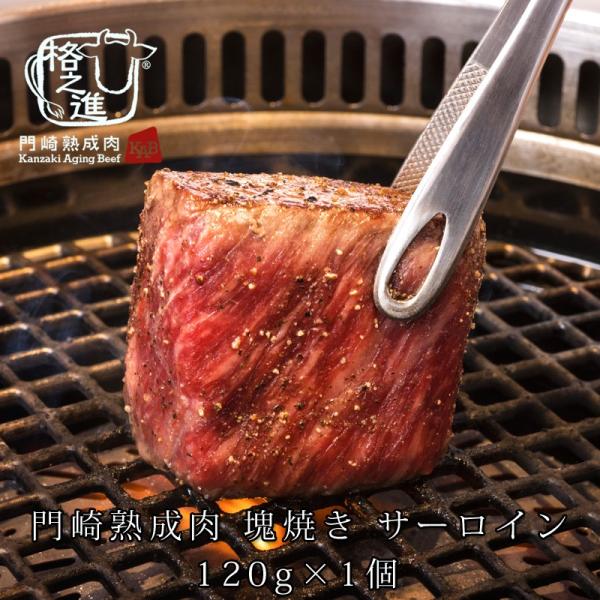 熟成肉 焼肉 牛肉 ステーキ 和牛 国産 ブロック 黒毛和牛 ギフト 送料無料 格之進 門崎 サーロ...