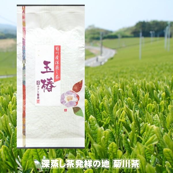 【新茶発送できます】お茶 緑茶 日本茶 煎茶 一番茶 玉椿100g 深蒸し茶 送料無料 2024年産...