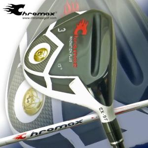 訳あり商品　ヘッドカバーがありません　クロマックスイノベーションプラスフェアウェイウッドマミヤOP社製シャフト「CHROMAX INNOVATION PLUS CX-9F」