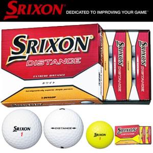 【スプリングセール開催中】ダンロップ　スリクソン　ディスタンス　ゴルフボール　1ダース 12個入り