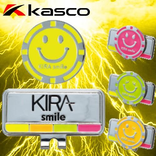 【スプリングセール開催中】Kasco　キャスコ　KIRA クリップマーカー　キャップマーカー　スマイ...