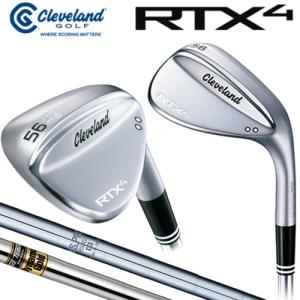 【全品5％引きクーポン有り4/21まで】クリーブランド　RTX4　ツアーサテン　ウェッジ　スチールシャフト　ゴルフクラブ