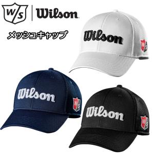 WSC1929　ウィルソンスタッフ　メンズ　メッシュキャップ　ゴルフ