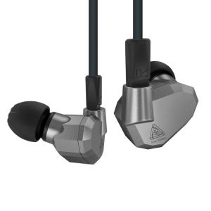 ＫＺ ＺＳ５  ２ダイナミック＆2バランスド・アーマチュア イヤホン (グレーor青　マイク有りor無し　選択可）