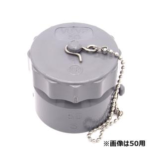 浄水器部品 メタル ネジ式 3個セット ネジ式水閘 鎖付 75mm VP・VU75用 : 農業資材専門店 農援.com - 通販