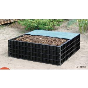 サンポリ 堆肥枠 1240X1240X800 ...の詳細画像1