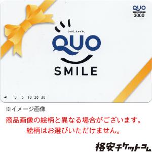 広告なしQUOカード 3000円 【有効期限:なし】　銀行振込決済・コンビニ決済OK 送料190円〜【条件付き送料無料】