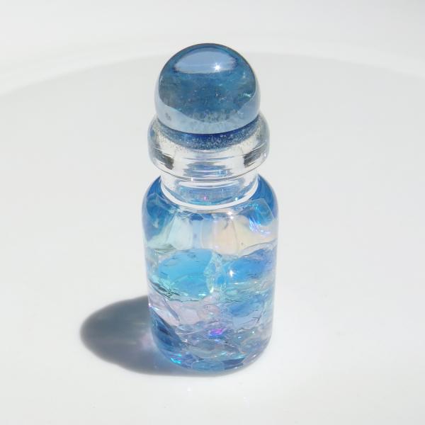 『ガラスの雫【薄青】』ぷちびん≪送料無料≫