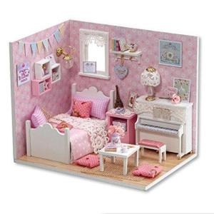 ドールハウス 日本語説明書付き 手作りキットセットミニチュア