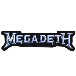 MEGADETH / メガデス - SILVER LOGO / ステッカー｜kaltz