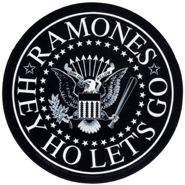 RAMONES / ラモーンズ - BLACK EAGLE STICKER / ステッカー