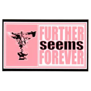 Further Seems Forever / ファーザーシームズフォーエヴァー - Pink Angel / ステッカー｜kaltz