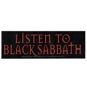 Black Sabbath / ブラック・サバス -  Listen to /ステッカー｜kaltz