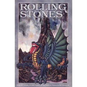 THE ROLLING STONES / ローリングストーンズ -  Dragon / ステッカー