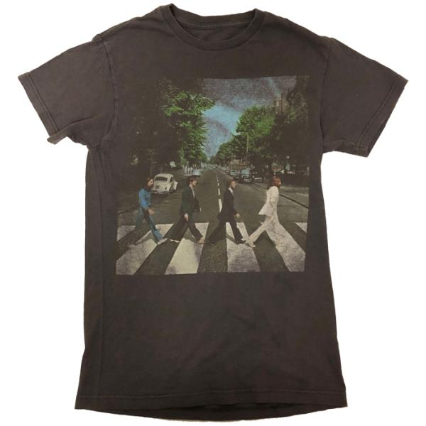 THE BEATLES / ビートルズ - Abbey Road / Charcoal 古着Tシャツ...