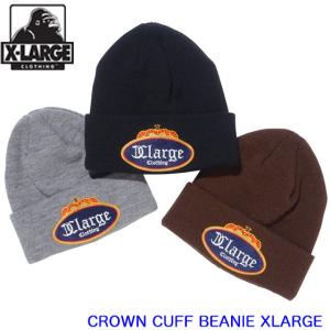 エクストララージ ニット帽  CROWN CUFF BEANIE XLARGE メンズ 帽子 キャップ ワッチ ビーニー  101221051013｜kalulu